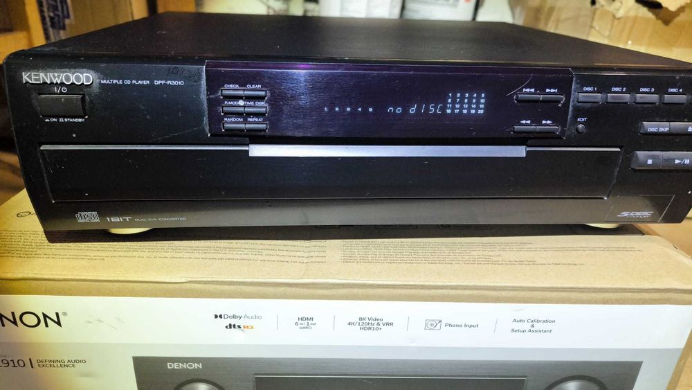 Multiodtwarzacz CD Kenwood DPF-R3010 - 5 płyt