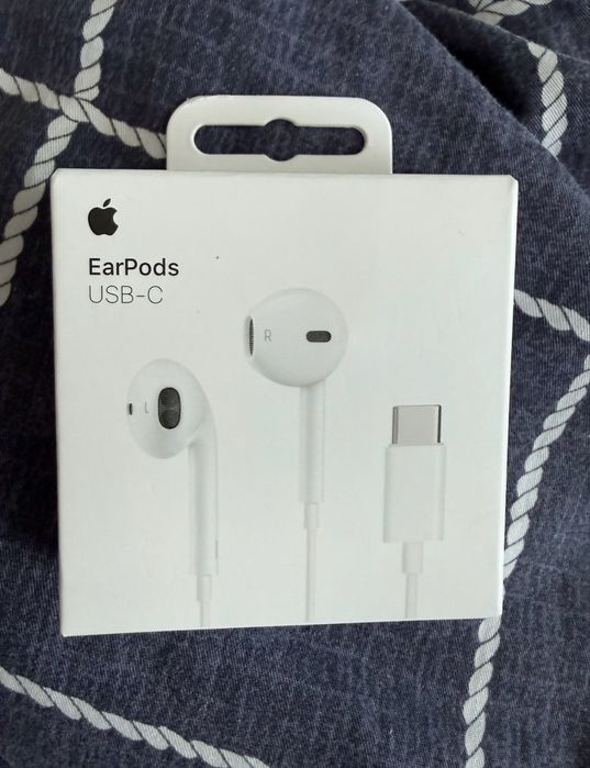 Earpods type-с наушники Apple проводные новые оригинал