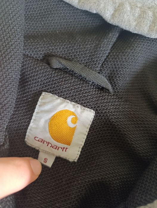 Сіре zip-hoodie Carhartt