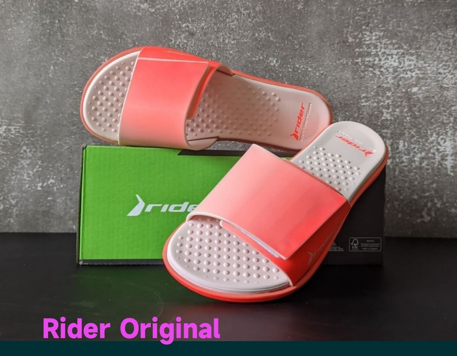 Шльопанці жіночі Rider Pool Slide рожеві сланці оригінал Бразилія