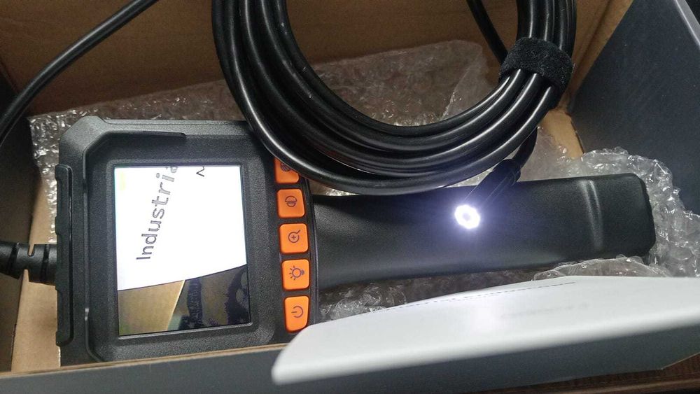 Endoscópio Industrial HD G20 – Ecrã LCD – 5 Metros (Novo)