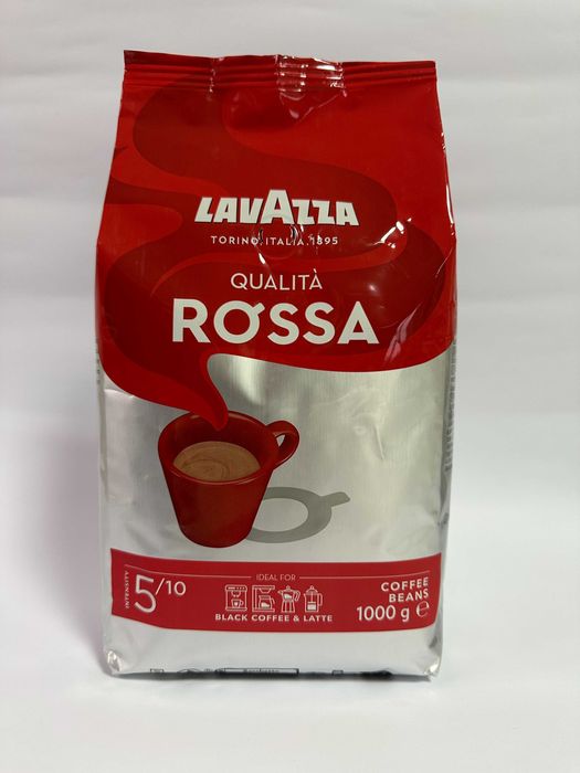 Кава Lavazza Qualita Rossa 1кг, Оригінал Лавацца