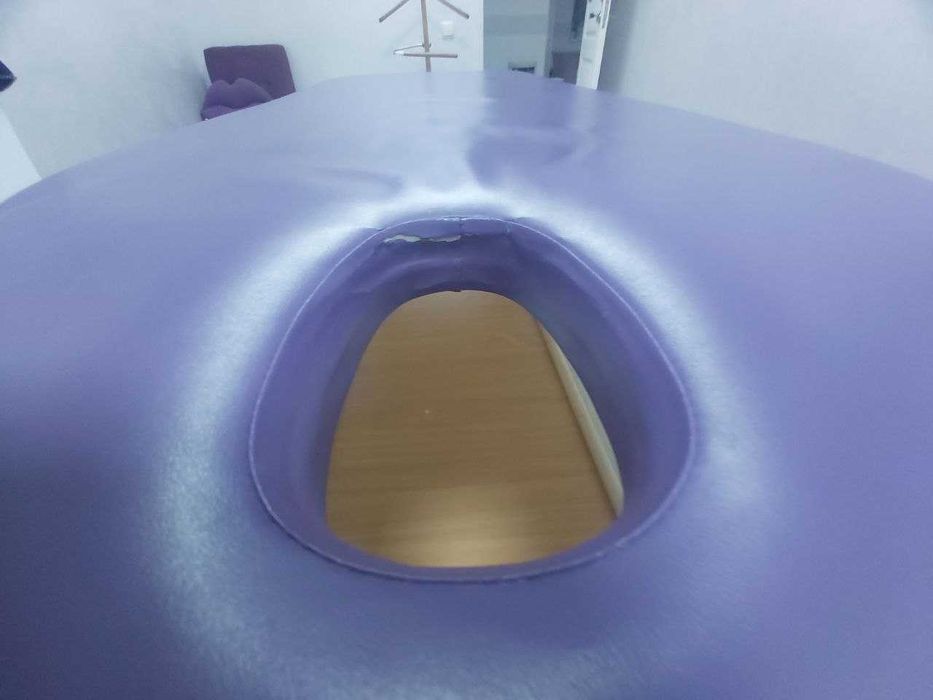 Кушетка для масажу, фіолетова