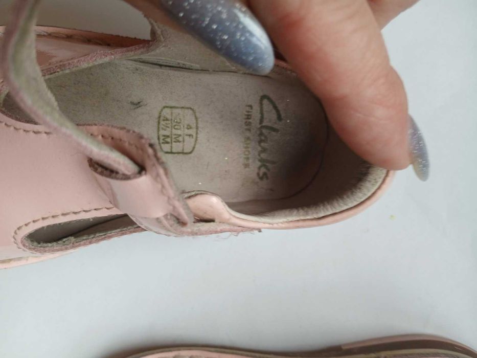 Сандалі шкіряні перші туфлі Clarks First Shoes eur 20 uk 4F