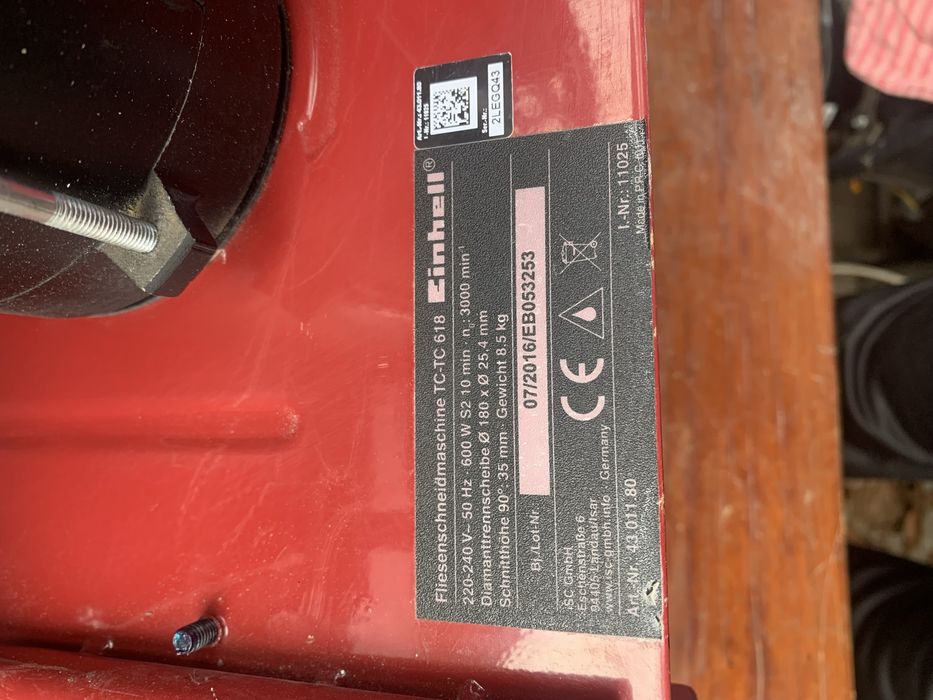 Плиткорізний станок Einhell TC-618