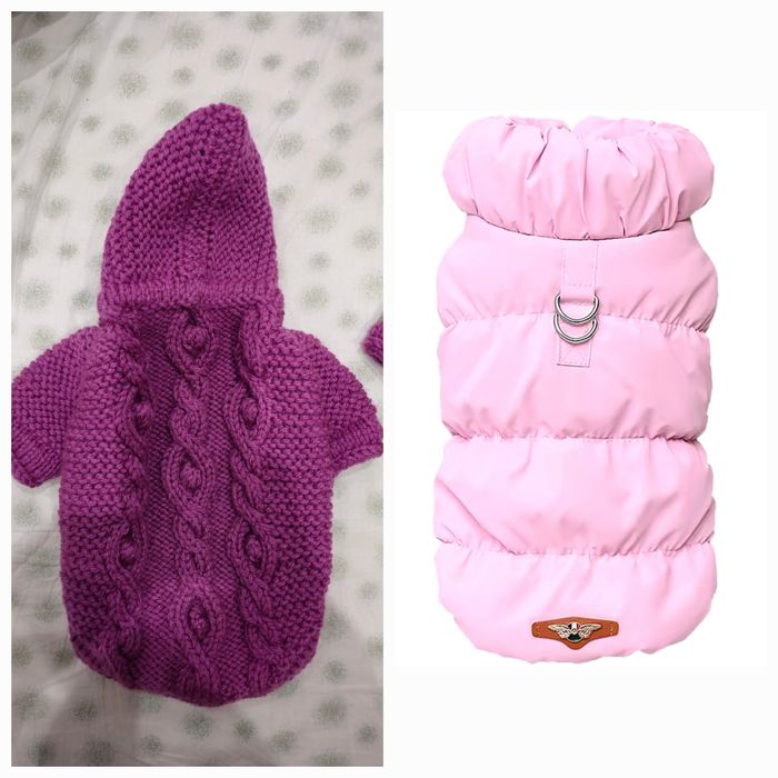 Свитер куртка для собак одежда для животных ручная работа не промокает