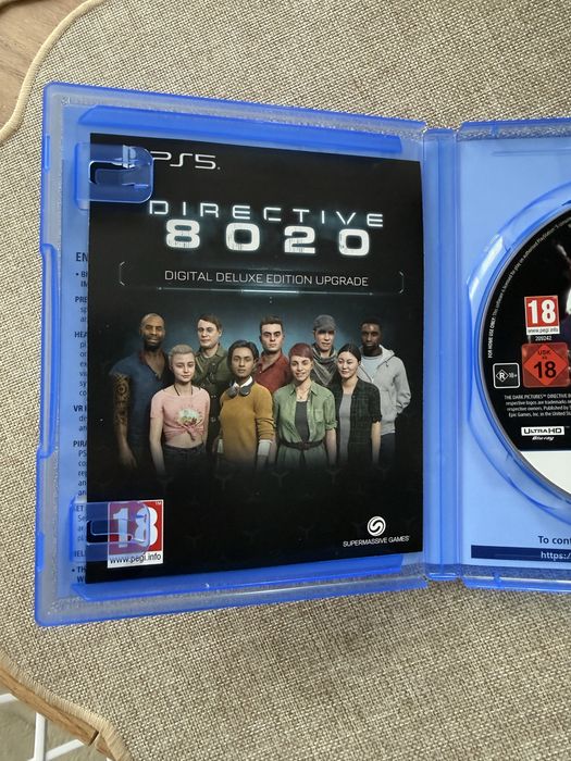 Directive 8020 PS5 Polska wersja DLC niewykorzystane