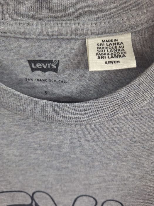 T-shirt Levi's S 36 szara 73