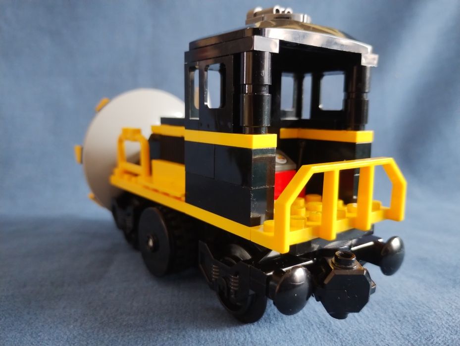 LEGO train pług śnieżny, pociąg, lokomotywa