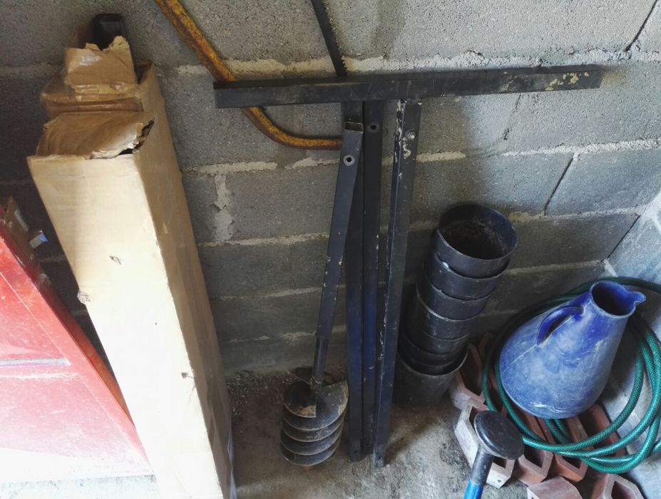 Trado para perfuração de solo