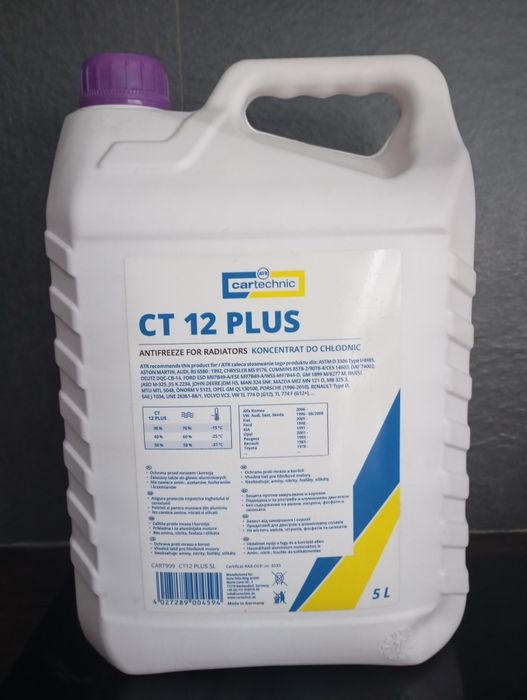 Охолоджуюча рідина Антифриз