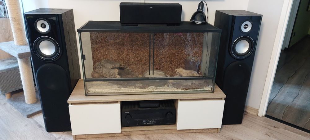Terrarium w pełni wyposażone 100x50x40