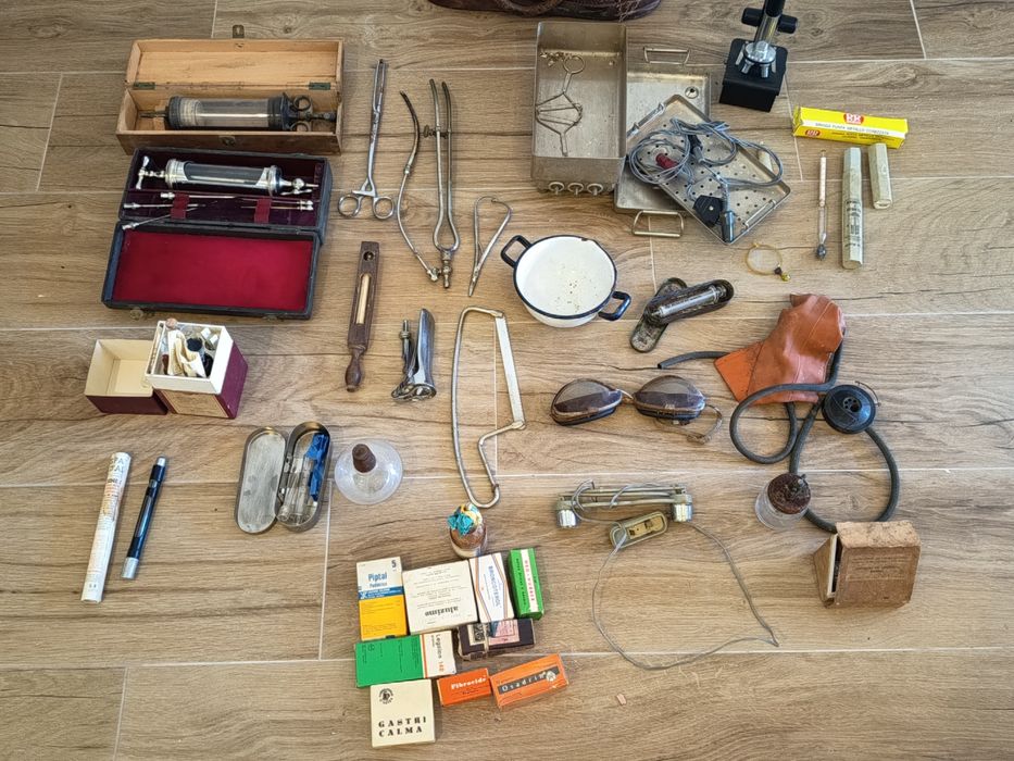 kit médico antigo