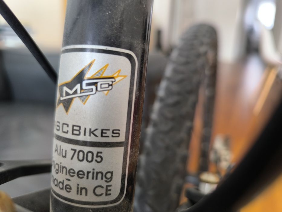Bicicleta BTT MSC M10 Full Suspension – Alumínio 7005 – Travões de Disco