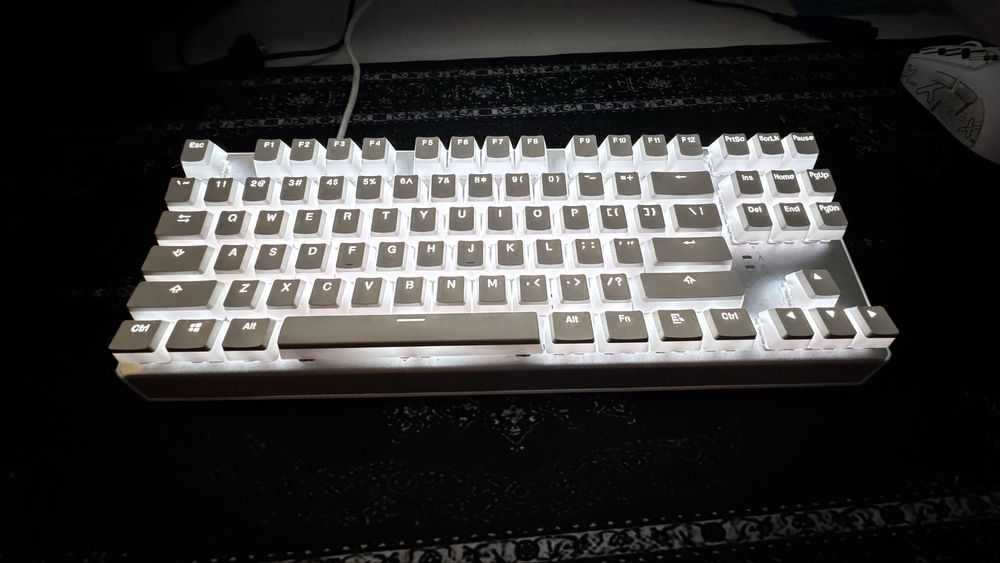 Klawiatura Endorfy Thock TKL Pudding Onyx White Kailh Red Switche