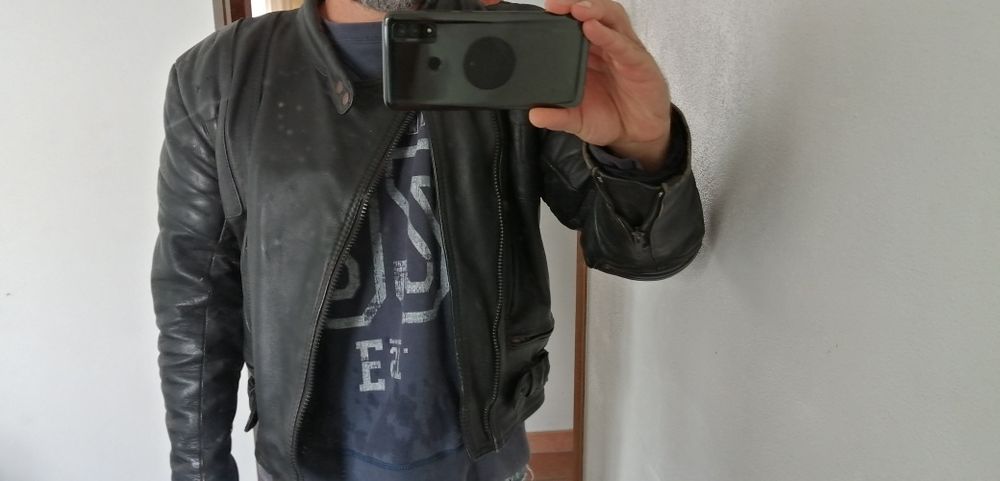 Blusão mota vintage