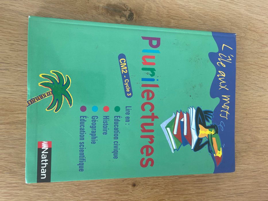 Manual escolar Plurilectures Cycle 3  CM2 L'ÎLE AUX MOTS