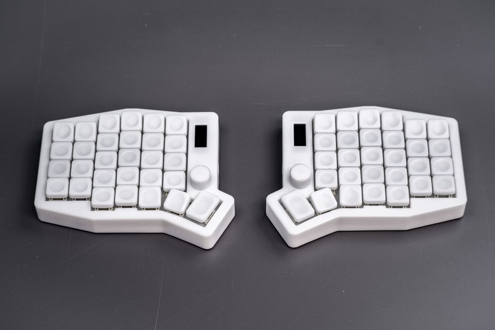 Sofle Hot-Swap Ergo Keyboard [SLS-Printed]