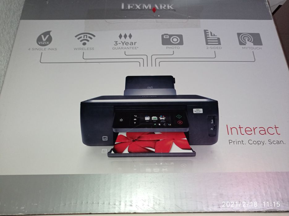 Wi-Fi МФУ Lexmark Interact s605 на деталі