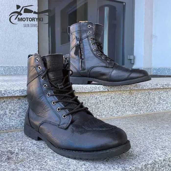 Buty motocyklowe SHIMA THOMSON męskie Black rozmiar 42 outlet