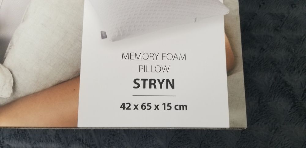 Wellpur stryn подушка  42×65×15см memory