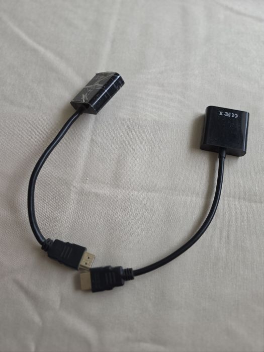 Перехідник HDMI - VGA Black (адаптер-конвертер) 1080Р
4 відгуки