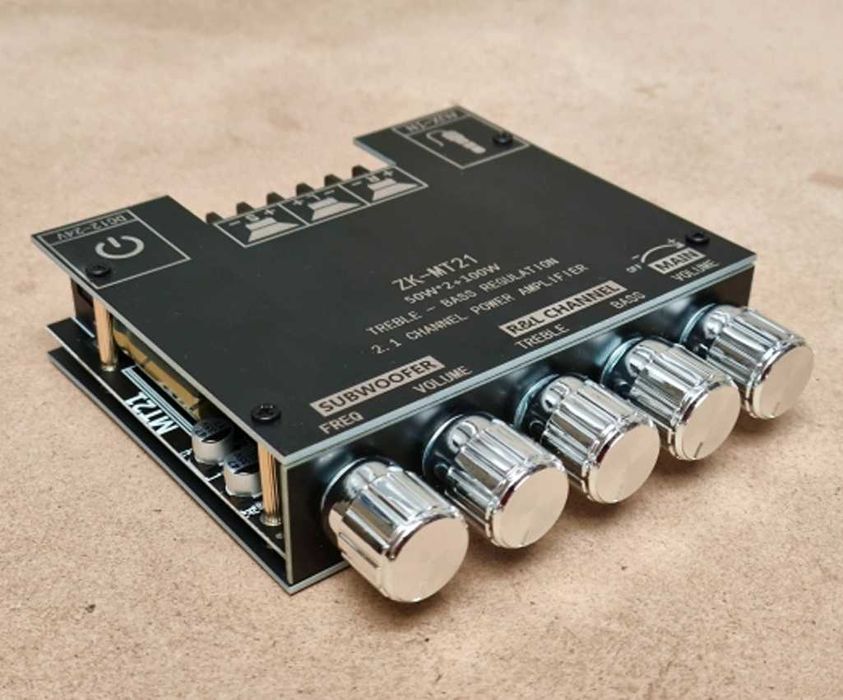 Усилитель звука - підсилювач звуку на 2.1 под систему 200Вт MT-21 PRO