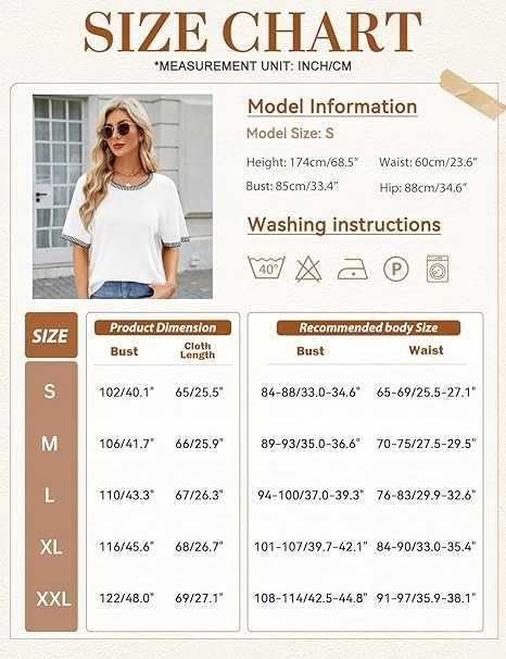 Damska koszulka, krótki rękaw, luźny krój casualowy