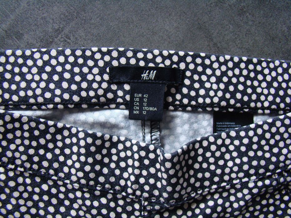 H&M fajne legginsy roz 42