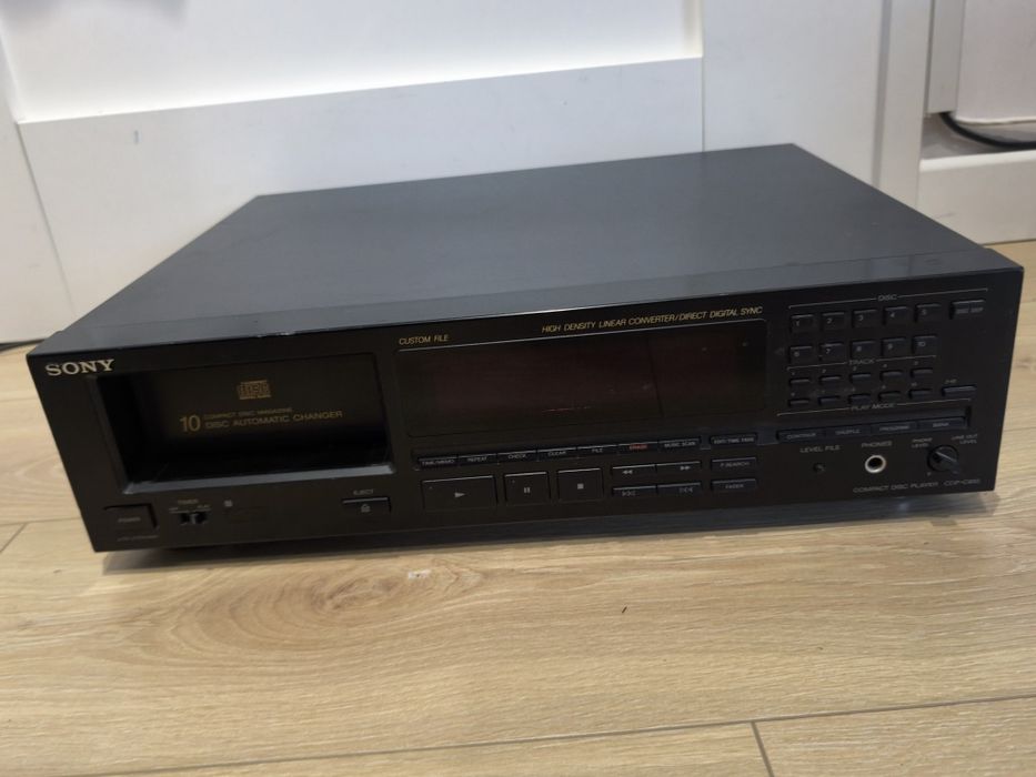 Odtwarzacz płyt CD Sony CDP-C910  z zmieniarką