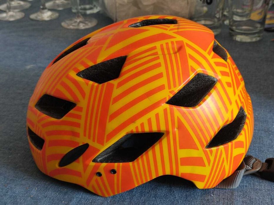 Kask dziecięcy Bell Sidetrack matte orange 47-54cm