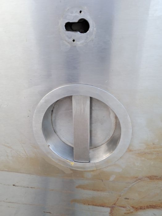 Portas em inox 210x90