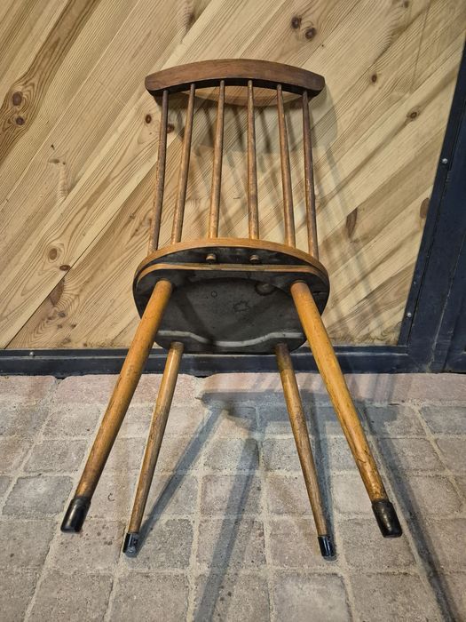 10x Krzesło drewniane PRAWDZIWE RETRO VINTAGE! Krzesła patyczaki, loft