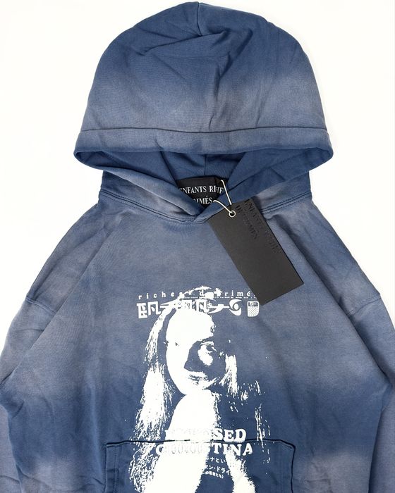 Худі Enfants Riches Deprimes hoodie enfants riches deprimes Exposed Christina кофта erd худи enfants riches deprimes ерд washed blue M L