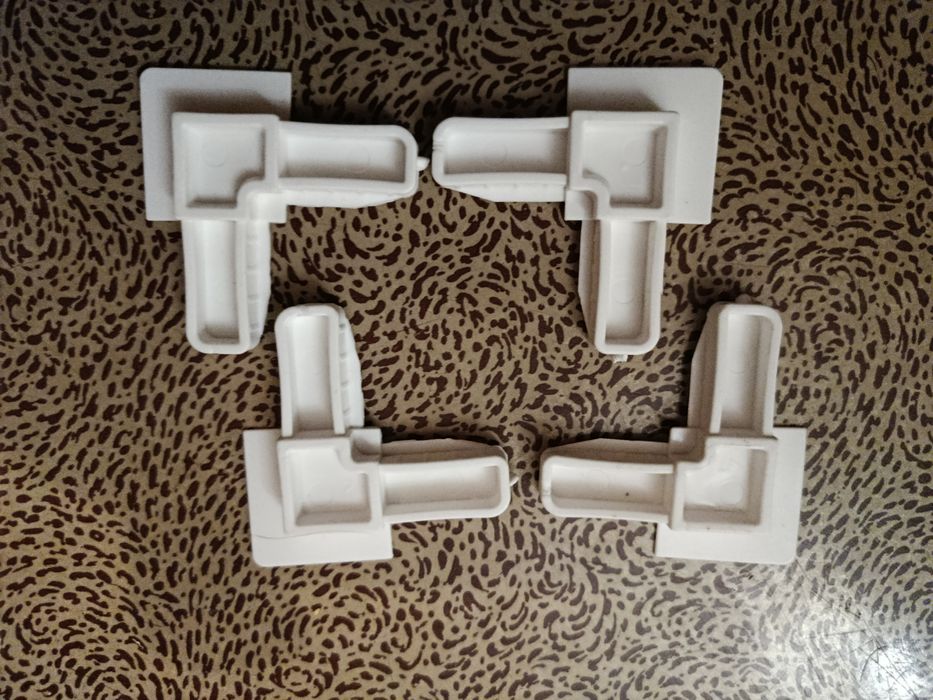 Куточки для москітної сітки,для ремонту, білі, рамка анвіс., нові