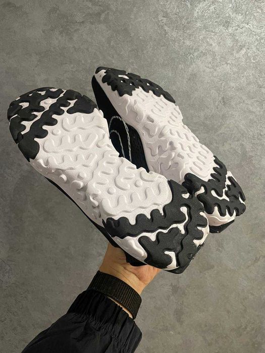 Мужские кроссовки Nike React Vision Black and White. Размеры 40-45