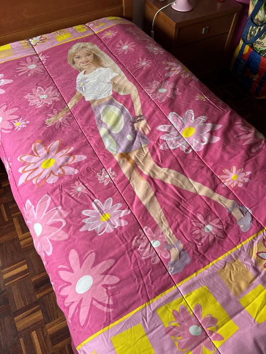 Colcha para cama de steiro - Barbie