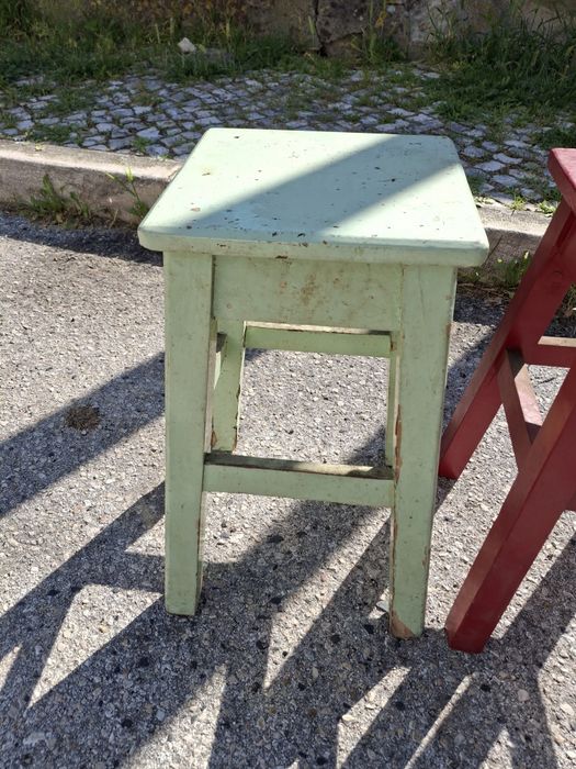 Bancos de cozinha antigos