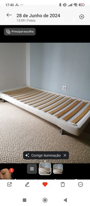 Sommier solteiro IKEA