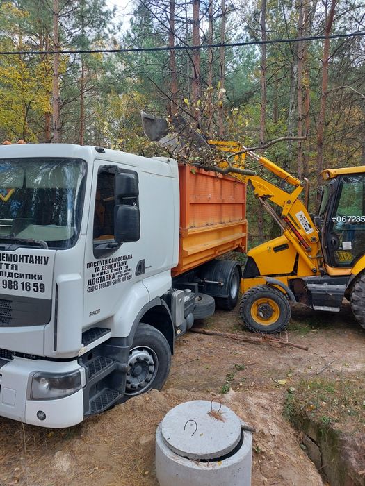 Вивіз сміття вивоз мусора Бровари та область район