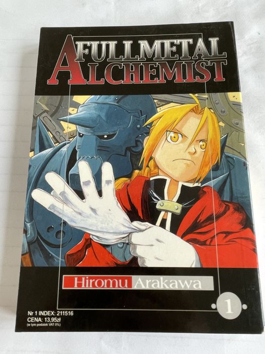 3 mangi fullmetal alchemist