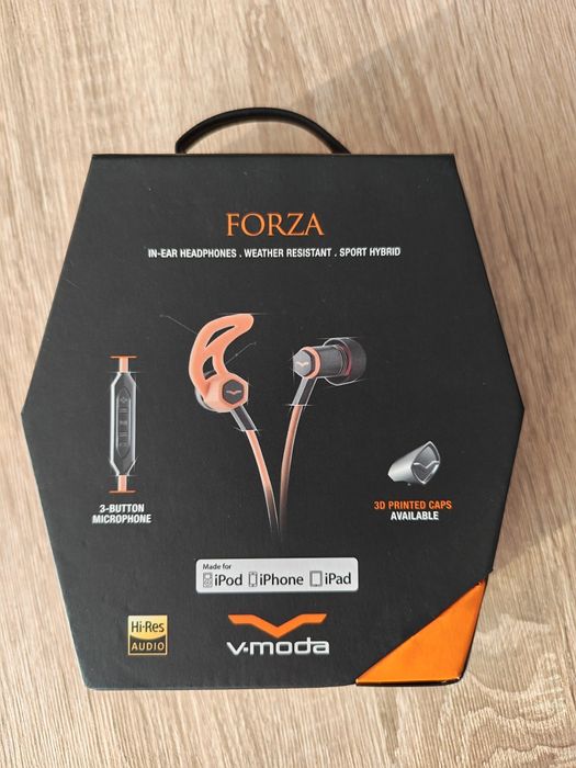V-Moda Forza Black Słuchawki