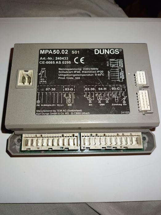 Dungs MPA 50.02 automat palnikowy
