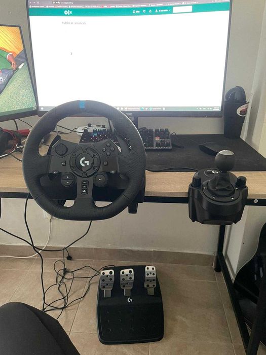 Logitech G923 + Driving Force Shifting