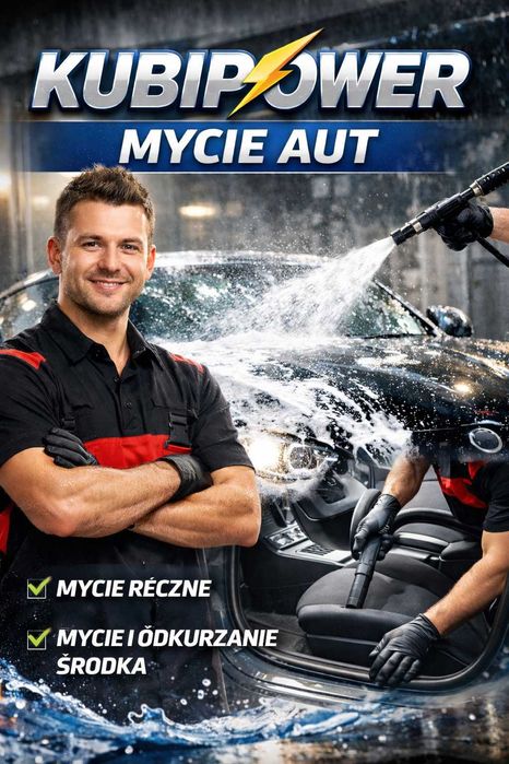 KUBIPOWER mycie i odkurzanie aut