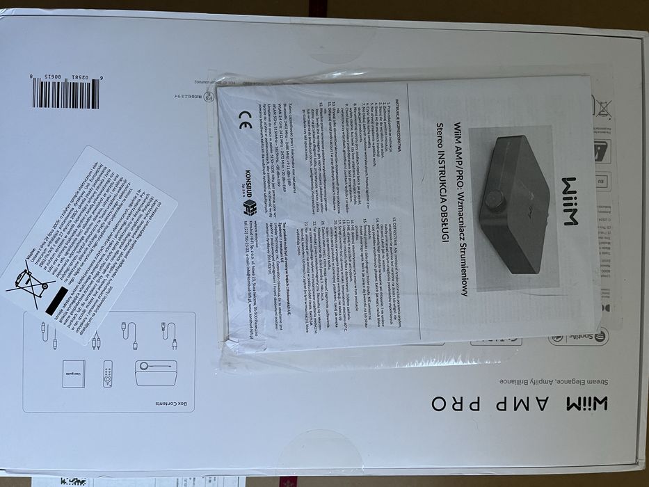 Wiim Amp Pro Nowy Wzmacniacz Zintegrowany Streamer