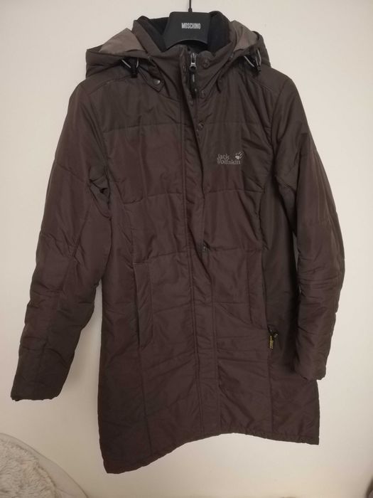 kurtka Jack Wolfskin xs s 34 36 dłuższa parka Jack Wolfskin s 36 xs 34