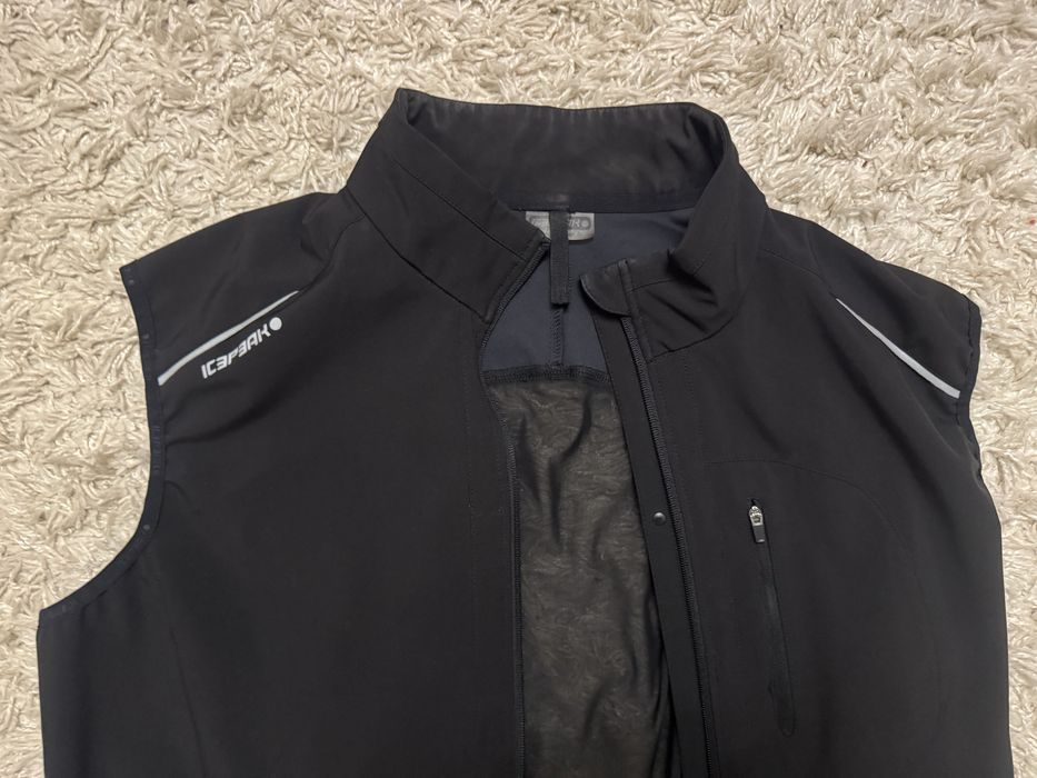 Softshelowa kamizelka kolarska XL idealna na rower