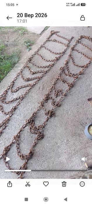Ланцюги на колеса ЗІЛ камаз маз