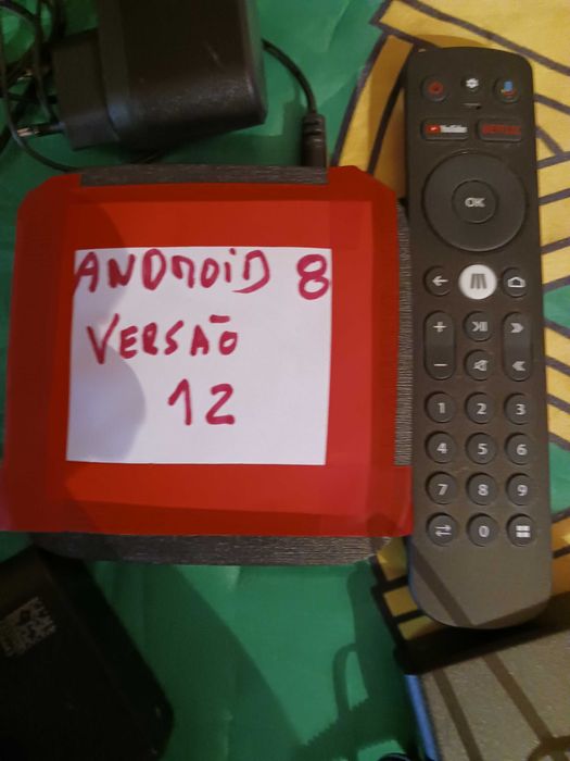 Android 8 versao 12 com comando